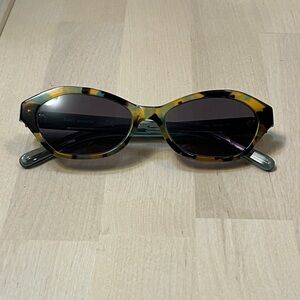 Tory Burch TY 2044 1329 Tortoise/Blue Cat Eye Glasses Sunglasses- FRAMES ONLY